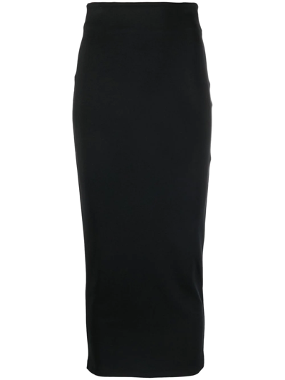 Dušan High-waisted Pencil Skirt In Black