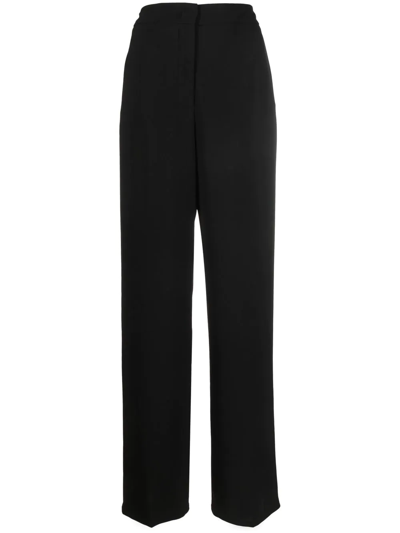 Blanca Vita Primula Wide-leg Trousers In Black