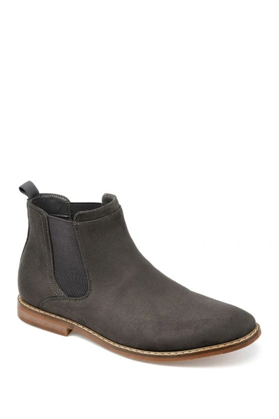 Vance Co. Men's Marshall Wide Width Chelsea Boots In Grey