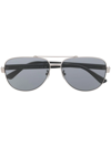Gucci Round-frame Sunglasses In Silver
