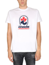 Dsquared2 Man T-shirt White Size Xxl Cotton In Bianco