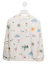 EMILE ET IDA EMILE ET IDA PRINTED CREWNECK SWEATSHIRT