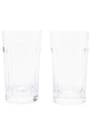 Polo Ralph Lauren Coraline Highball Glasses (set Of 2) In White