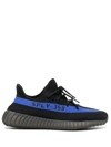 Adidas Originals Yeezy Boost 350 V2 Core Black/daze Blue Sneakers In Blue