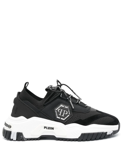 Philipp Plein Hexagon Low-top Sneakers In Black