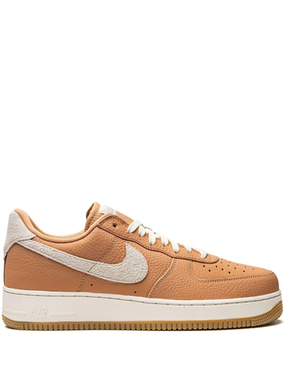 Nike Air Force 1 '07 Craft Sneakers In Light Cognac/coconut Milk/pink Glaze