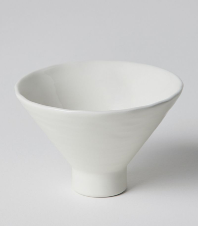 Brunello Cucinelli Ceramic Tradition Flower Bowl (16cm) In Neutrals