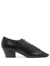 Lemaire 50mm Square-toe Derby Shoes In Bk999 - Black