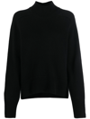 Arch4 Long-sleeve Cashmere Jumper In Black
