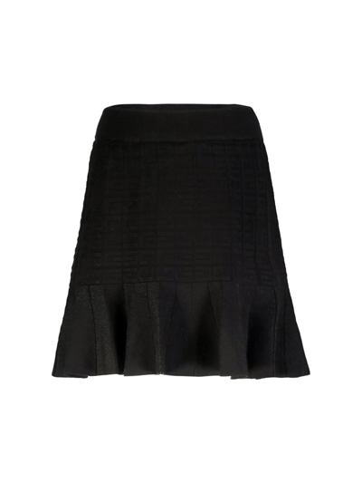 Givenchy Kids Skirt For Girls In Nero