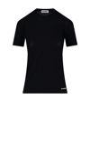 Jil Sander Classic T-shirt In Black