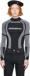Misbhv Classic Logo Active Ls Tee In Black/white