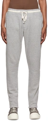Greg Lauren Gray Basic Lounge Pants In Grey