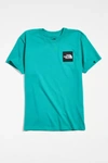 The North Face Heavyweight Logo Tee In Green