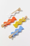 Urban Outfitters Crease-free Hair Clip Set In Bright Wavy