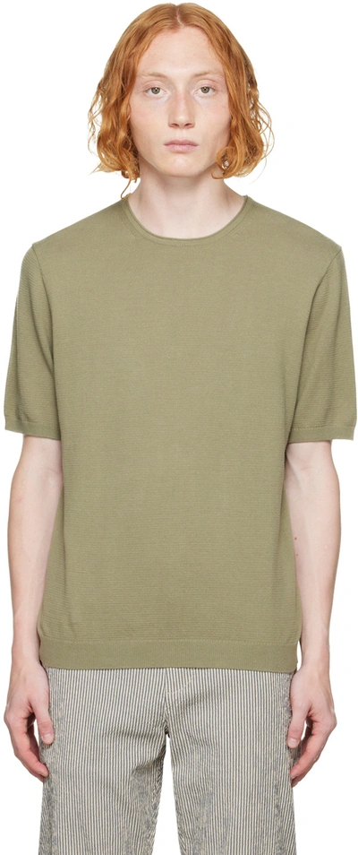 Rag & Bone Louis Organic Cotton T-shirt In Green
