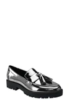 Bandolino Fillup Lug Sole Tassel Loafer In Pew01