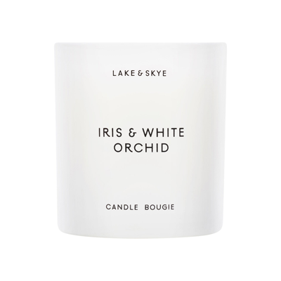 Lake & Skye Iris And White Orchid Candle In Default Title