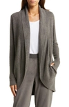 Barefoot Dreams Cozychic Lite® Circle Cardigan In Mineral