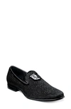 Stacy Adams Swagger Venetian Loafer In Black