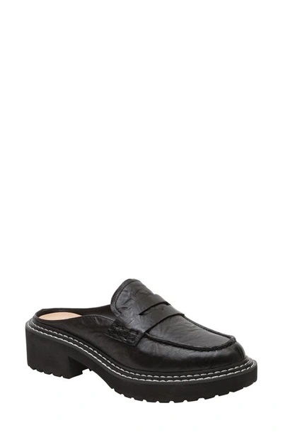 Lisa Vicky Pace Loafer Mule In Black