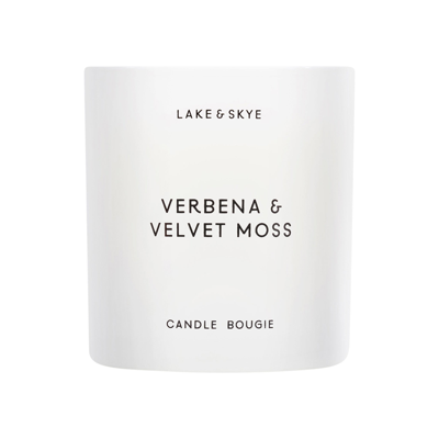 Lake & Skye Verbena And Velvet Moss Candle In Default Title