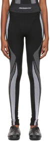 Misbhv X Browns Base-layer Ski Leggings In Black/white