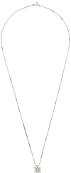 MISBHV SILVER 'THE M' NECKLACE