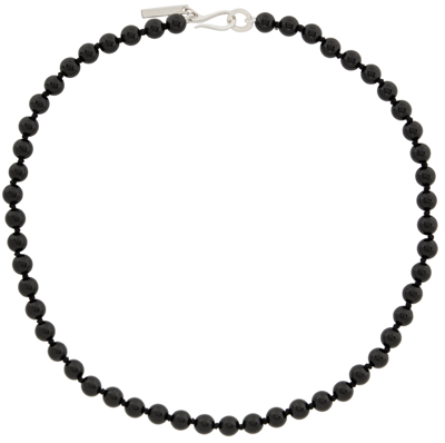 Sophie Buhai Sterling Silver Choker With Onyx In Black