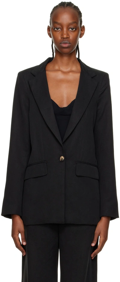 Reformation Black Major Blazer