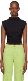 Reformation Black Lindy Top In Black