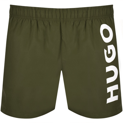 Hugo Abas Swim Shorts Khaki