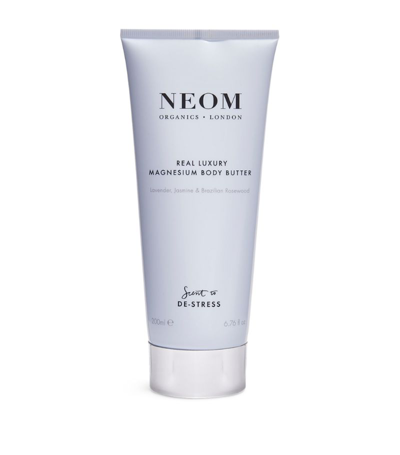 Neom Real Luxury De-stress Magnesium Body Butter 200ml In N/a