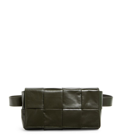 Bottega Veneta Cassette Belt Bag In Vert