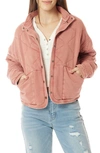Supplies By Union Bay Queenie Quilted Jacket In Antique Rose