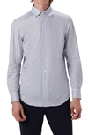 Bugatchi Ooohcotton® Check Button-up Shirt In Sand