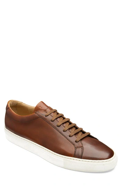 Loake Sprint Leather Sneaker In Brown