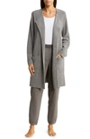 Barefoot Dreams Cozychic Ultra Lite® Open Front Cardigan In Glacier Gray