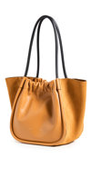 PROENZA SCHOULER LARGE SUEDE RUCHED TOTE