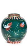 LA DOUBLEJ SPIRIT STORK BUBBLE VASE