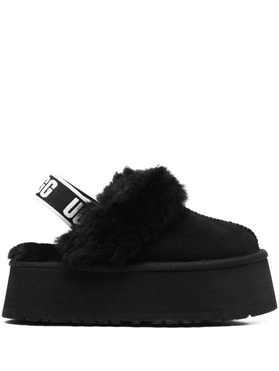 Ugg Sling-back Slipper Shoes In Black