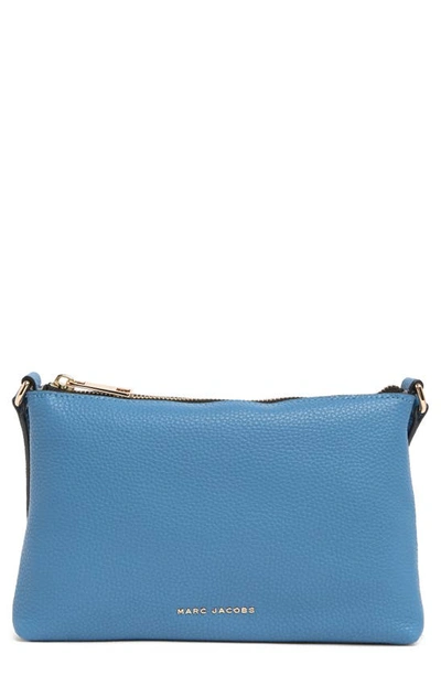 Marc Jacobs The Cosmo Leather Crossbody Bag In Blue Haven