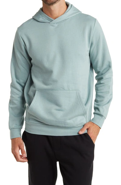 Abound Solid Knit Hoodie In Teal Mineral