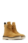 Sorel Hi-line Lace Boot In Geo Yellow Jet