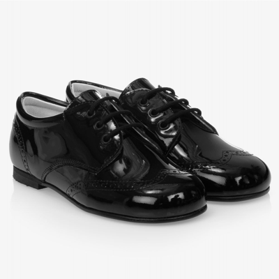 Children's Classics Babies' Boys Black Patent Leather Shoes