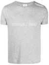 Saint Laurent Reverse T-shirt In Grigio