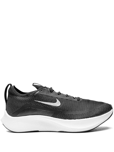 Nike Zoom Fly 4 Low-top Sneakers In Black