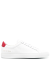 Common Projects Retro Low Leather Sneakers In White
