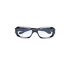 GENTLE MONSTER BLACK LOFUL 01(BG) RECTANGULAR SUNGLASSES,Loful01BG18592135