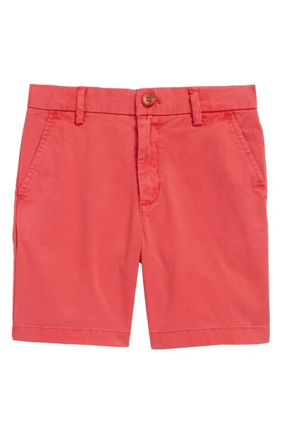 Vineyard Vines Kids' Little Boy's & Boy's Cotton Stretch Breaker Shorts In Sailors Red